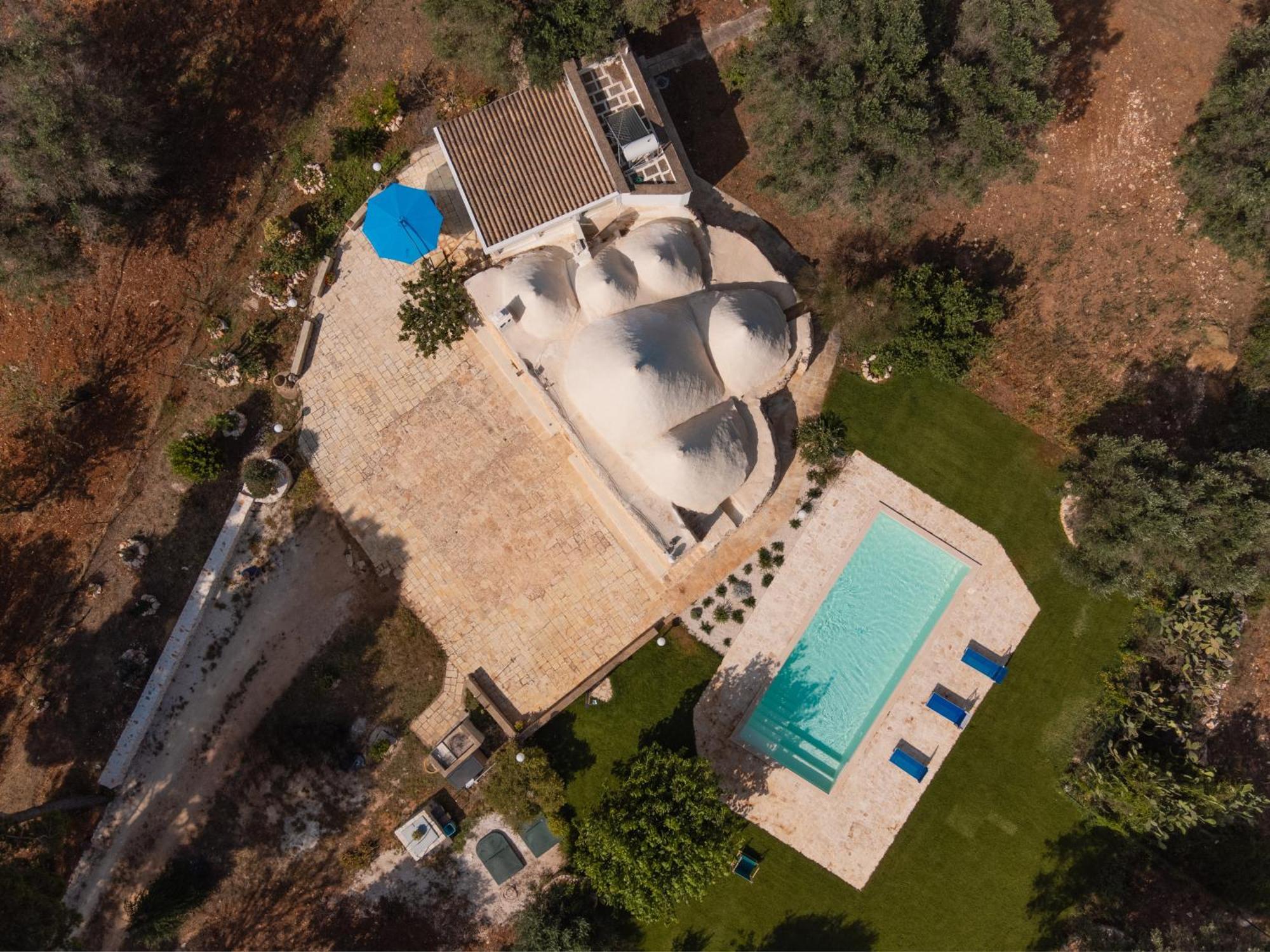 Trullo Tarantini Con Piscina Privata Latiano Exterior foto